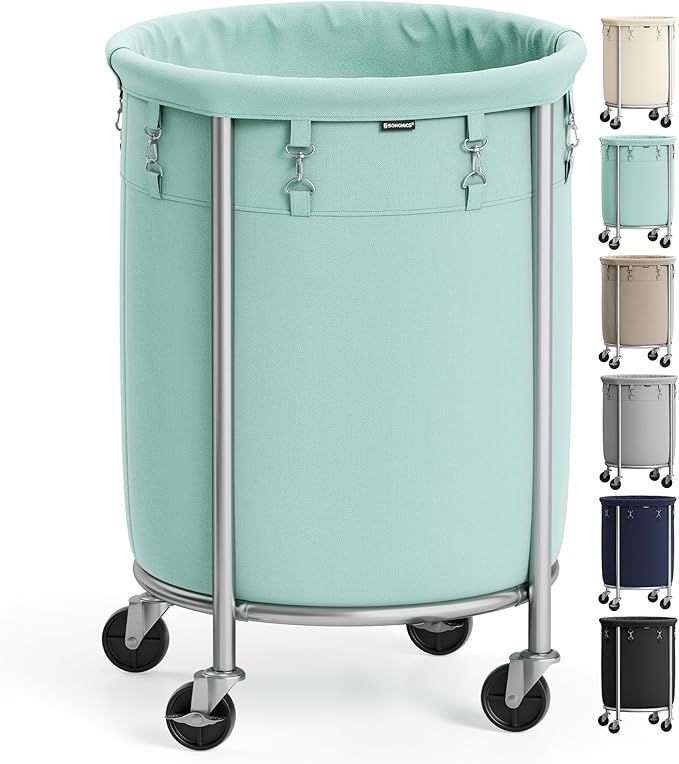 Janita Laundry Basket on Wheels