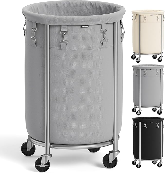 Janita Laundry Basket on Wheels