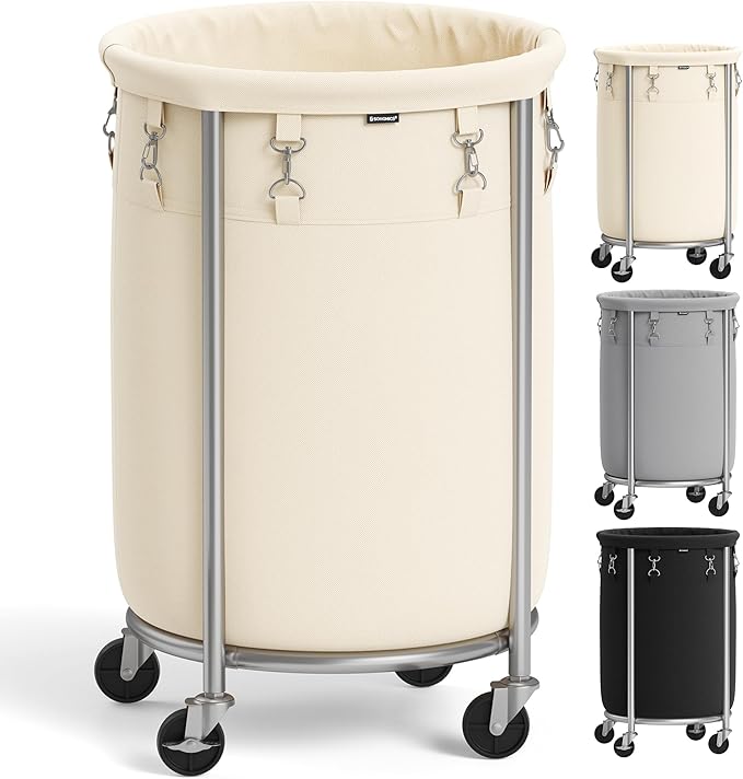 Janita Laundry Basket on Wheels
